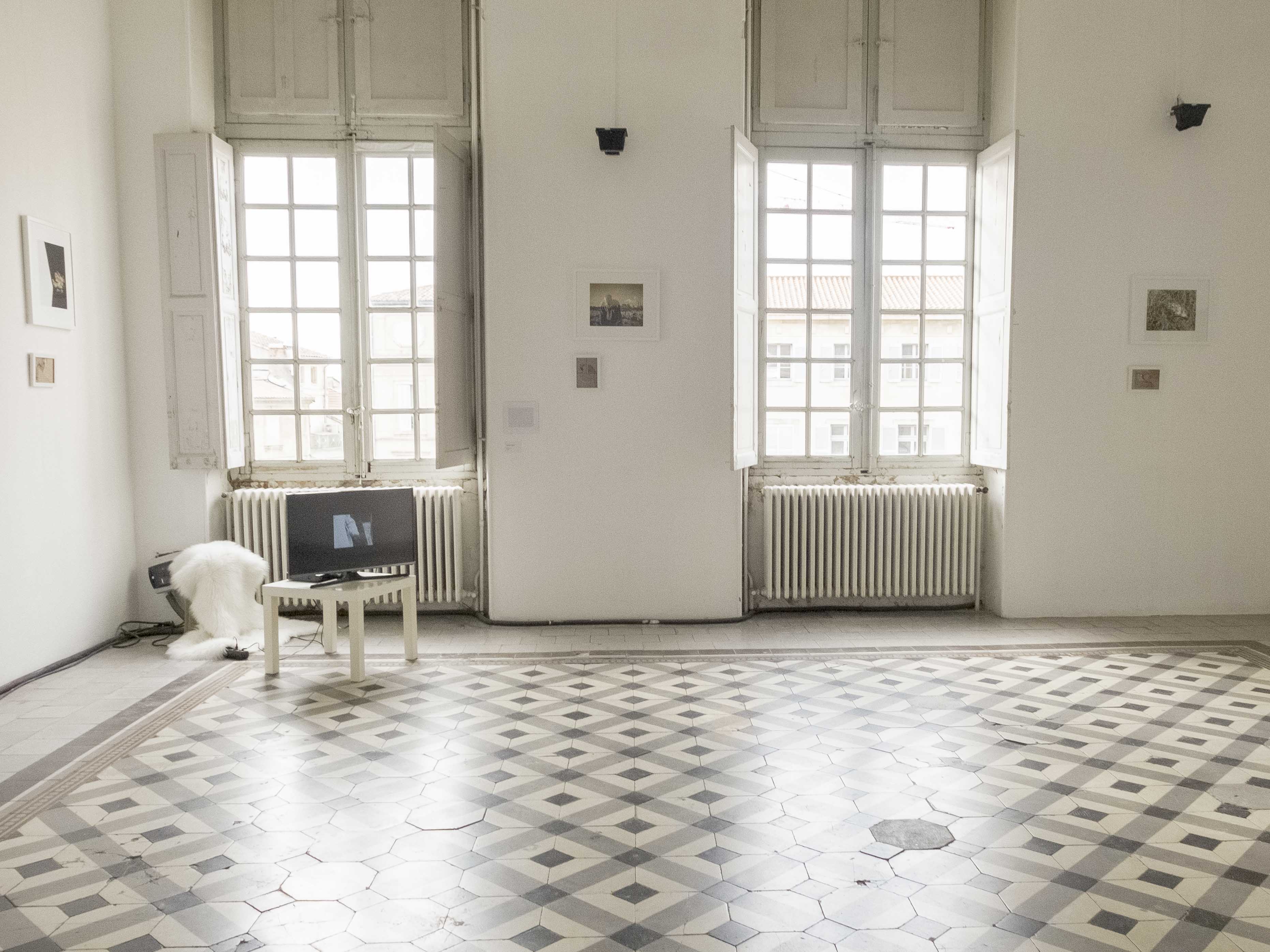 « 14th Narration », Vue d’exposition "Immersions Sensibles", Palais de l’Archevêché,  Arles, 2017.