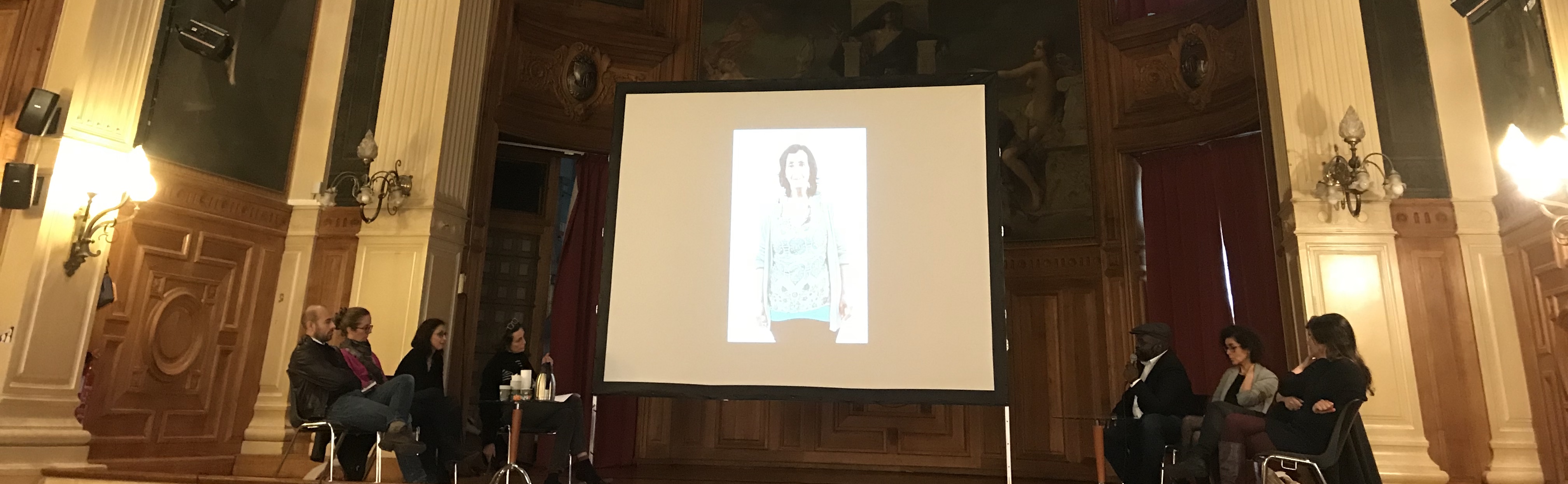 «14th Narration» presented by What's Up Photo Doc / Journée spéciale de la Photographie Documentaire (table ronde, projection, exposition ) / Mairie du IVè , Paris, 2017.