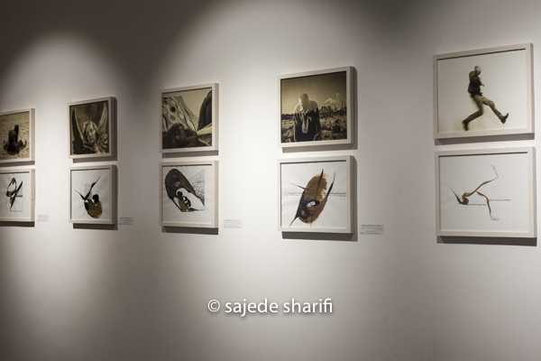 « Between the lines », Exhibition view / Farmanfarma Gallery, Tehran , 2018.